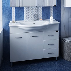 СанТа Тумба для умывальника Эльбрус 100  – фотография-1