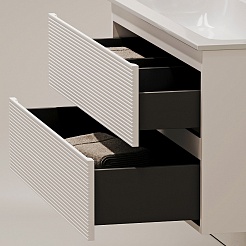 Sancos Тумба с раковиной Folk 80 bianco раковина Grace 81 CN7012 – фотография-10