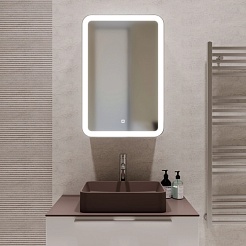 Mixline Зеркальный шкаф Премьер Фиджи 50 R белый – фотография-5