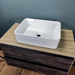 Teymi Мебельная раковина накладная Helmi 50 белая T50302 – фотография-3