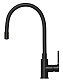 Mixline Смеситель для кухни 35k ML23-097 "Round Black" чёрный – картинка-7