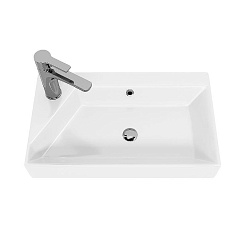 Jorno Тумба с раковиной Folk 55 белая – фотография-8