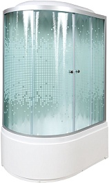 DTO Душевая кабина L920 R с гидромассажем и электрикой – фотография-2