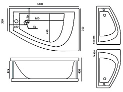 Triton Акриловая ванна Бэлла R – фотография-5