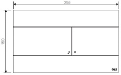 OLI Кнопка смыва Slim черная – фотография-3