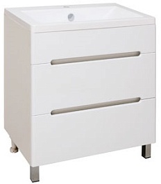 Runo Мебель для ванной Парма 75 напольная – фотография-5