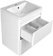 Vivon Тумба с раковиной Atwood 60 подвесная белая матовая – картинка-26