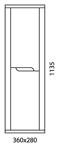  Пенал для ванной Innato 36 – фотография-2