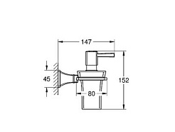 Grohe Дозатор Grandera 40627000 – фотография-3
