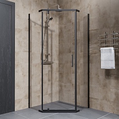 Triton Душевой уголок Дека-Блэк 90/90 Щ0000059783 – фотография-3