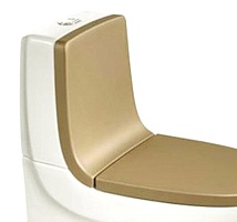 Roca Спинка для унитаза "Khroma" 80165AF9T каштан