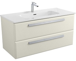 BelBagno Мебель для ванной Eco Cer-N 100 брашированная альпака CZR-8095-100 ручки сатин – фотография-3
