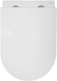 Azario Унитаз подвесной Teramo AZ-0053 безободковый белый – фотография-6