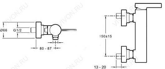 Jacob Delafon Смеситель Stillness E12779-4-CP – фотография-2