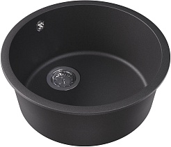 Florentina Мойка кухонная Вега Зеро 440 черная – фотография-2