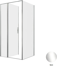 Allen Brau Душевой уголок Priority 100x90 3.31028.00/3.31043.00 хром – фотография-3