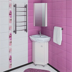 Какса-а Зеркальный шкаф Угловой 30 – фотография-3