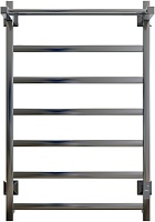 Aringa Полотенцесушитель электрический Порто 80x50 AR03013CH с полкой хром