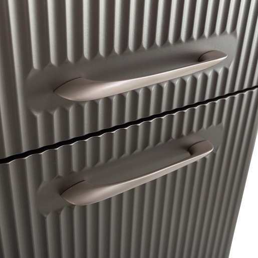 BelBagno Шкаф подвесной Due 40/150 оружейная сталь ручки Сатиновый никель – картинка-7