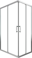 Triton Душевой уголок Фикс-Хром 120х80 стекло прозрачное профиль хром