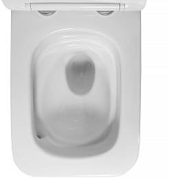 Azario Унитаз подвесной Indor AZ-9004WT безободковый белый – фотография-12