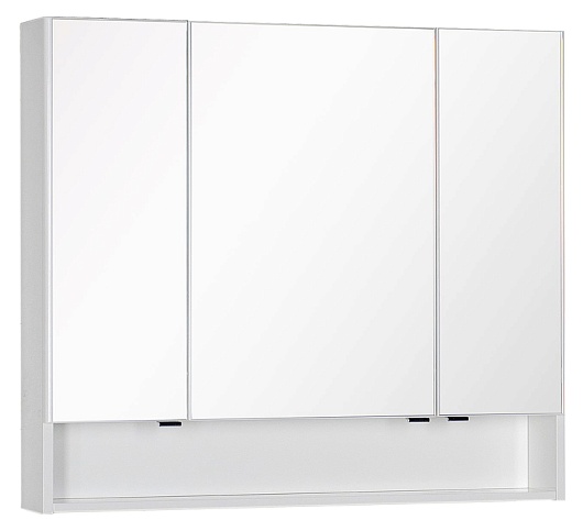 Aquanet Зеркальный шкаф "Виго 100" белый – фото-1