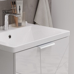 Volna Тумба под раковину Twing 60.2Y белая – фотография-6