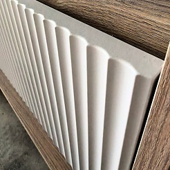 Teymi Фасад для тумбы Netta 80 Волна белый – фотография-2