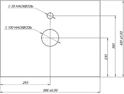 Aquanet Столешница Nova Lite 60 AB01 мрамор – фотография-5