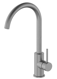 Oliveeka Смеситель для кухни KS OL-963002-BGM матовый оружейный металл – фотография-1