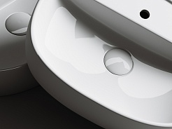 Ceramicanova Мебельная раковина Element 50 CN6036 белая – фотография-3