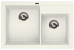 Florentina Мойка гранитная Касси 780 жасмин – фотография-1