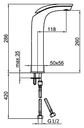Webert Смеситель для раковины Aria AI830402844081 Talco – фотография-4
