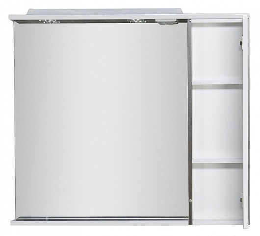 Aquanet Зеркальный шкаф "Гретта 100" венге (173996) – фотография-4