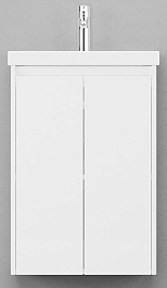 Velvex Тумба с раковиной Klaufs 50 белая – фотография-1