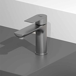 Frap Смеситель для раковины H806-9 F10806-9 оружейная сталь – фотография-2