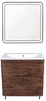 Style Line Мебель для ванной напольная Атлантика 60, Люкс старое дерево, PLUS