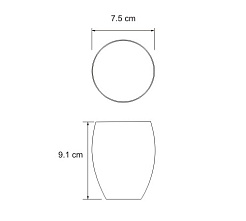 WasserKRAFT Стакан для зубных щеток "Ruwer K-6728" – фотография-4