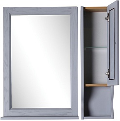 ASB-Woodline Мебель для ванной Гранда 85, шкафчик, grigio серый – фотография-10