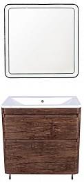 Style Line Мебель для ванной напольная Атлантика 60, Люкс старое дерево, PLUS – фотография-1