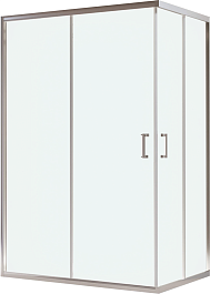 RGW Душевой уголок Passage PA-246 100x90 профиль хром стекло прозрачное – фотография-1