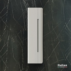 Jorno Шкаф пенал Shine 33/125 белый Shi.04.125/P/A – фотография-6