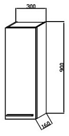 Kolpa San Шкаф Jolie J902/14 WH/WH – фотография-3