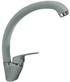 Granfest Смеситель для кухни Quarz GF-Z3323 серый – фотография-1