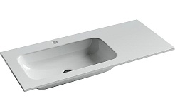 Ceramicanova Мебельная раковина Grace 101 L CN7014 белая – фотография-1