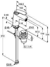 Kludi Смеситель "Balance 522160575" – фотография-2