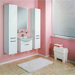 Акватон Тумба с раковиной "Ария 65" белая – фотография-4