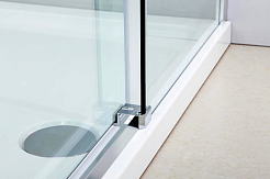 Black&White Душевая дверь в нишу S218 100x195 – фотография-6