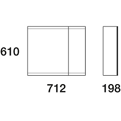  Зеркальный шкаф Forte 80 – фотография-2