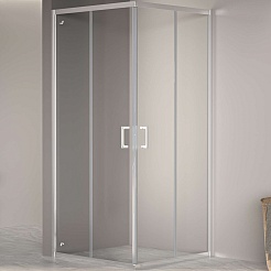 RGW Душевой уголок Passage PA-030 70x70 профиль хром стекло прозрачное – фотография-1